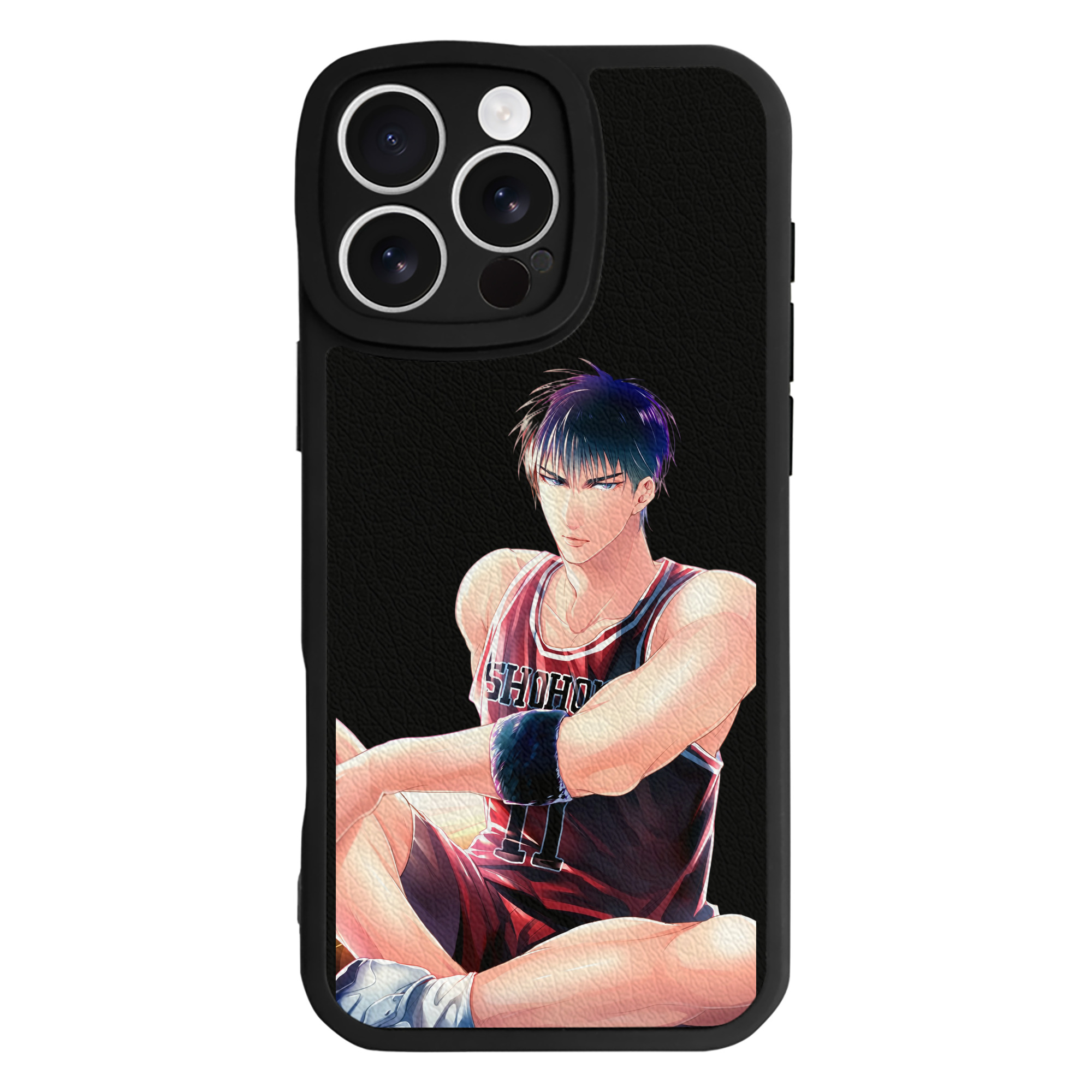 （画像用） SLAM DUNK／スラムダンク 【iPhone 16シリーズ対応】シリコンスマホケース（レザー調） 材質：シリコン